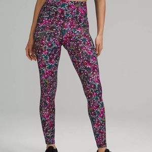 Lululemon Base Pace HR Floral Leggings